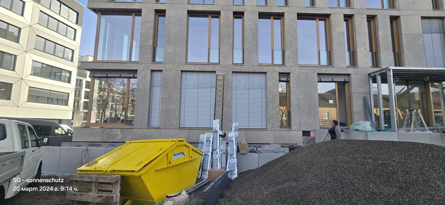 SG-Sonnenschutztechnik - Sonnenschutztechnik - Schutzsystem installieren